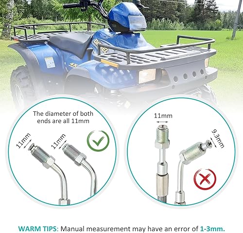 Miniatura 3 de Línea de manguera de freno delantero derecho para Polaris Sportsman Magnum Trail Boss Trail Blazer Xplorer Xpress Scrambler Sport Xpedition Big Boss