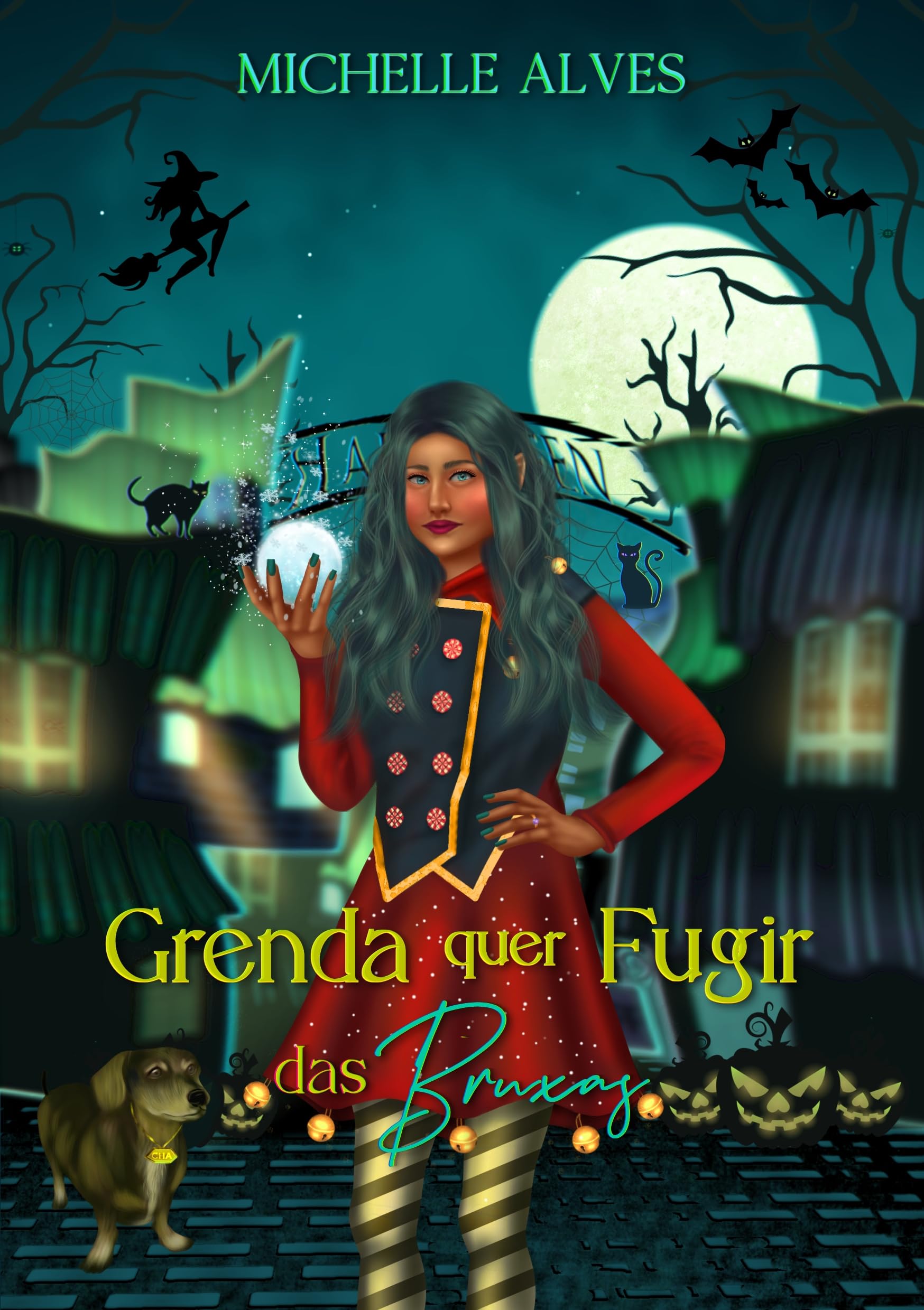 Grenda quer fugir das bruxas
