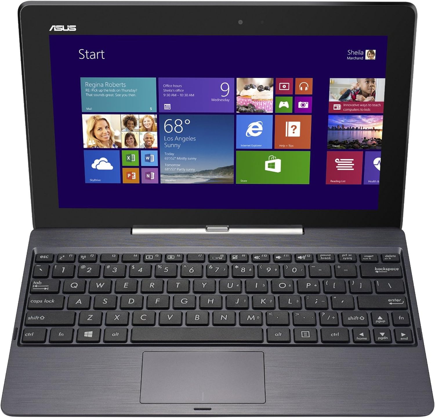 Asus Transformer Book T100ta 25 65 Cm Convertible Tablet Pc Grau Amazon De Computer Zubehor