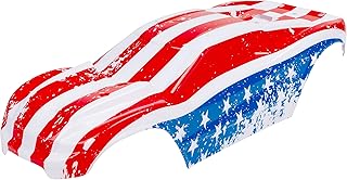 SummitLink Custom Body USA Flag Style Compatible for Rustler 4X4 1 10 Scale RC C - Compare price