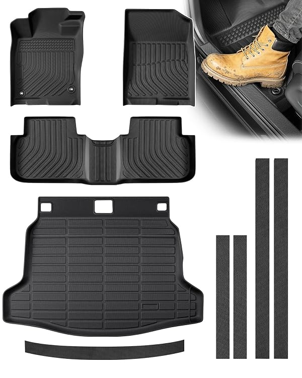 Floor Mats Cargo Liner for Honda Civic Hatchback 2022-2026, 9 Pcs Car Mats by Papimats - Used condition - US$90.56