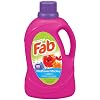 Fab Wild Flower Medley Liquid Laundry Detergent 134 oz