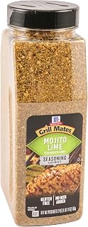 McCormick Grill Mates Mojito Lime Seasoning 27oz - Zesty Mint Chili Lime Blend for Shrimp Tacos, Chicken Wings, Lamb Chops & More