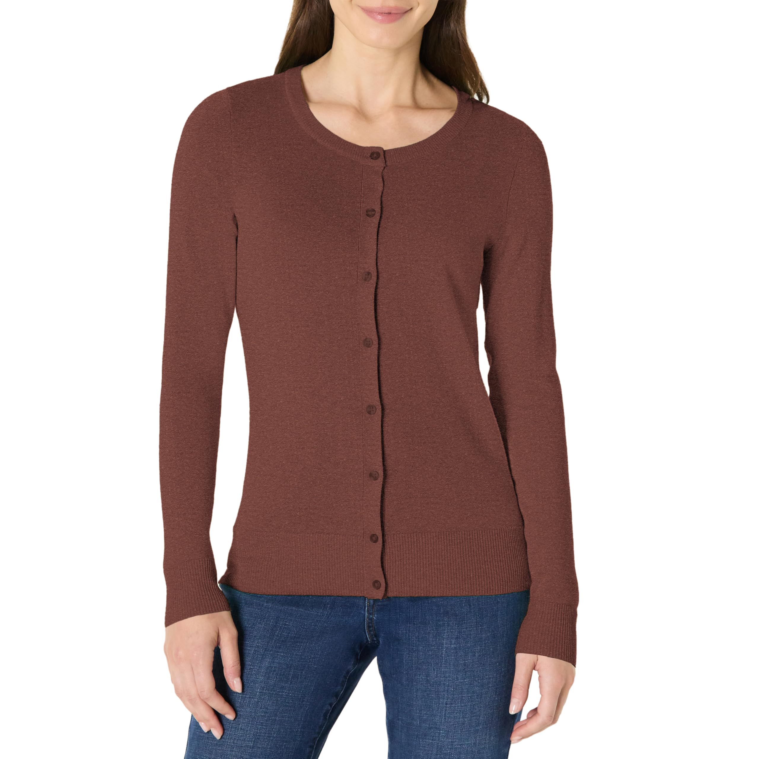 Amazon Essentials Women's Lightweight Crewneck