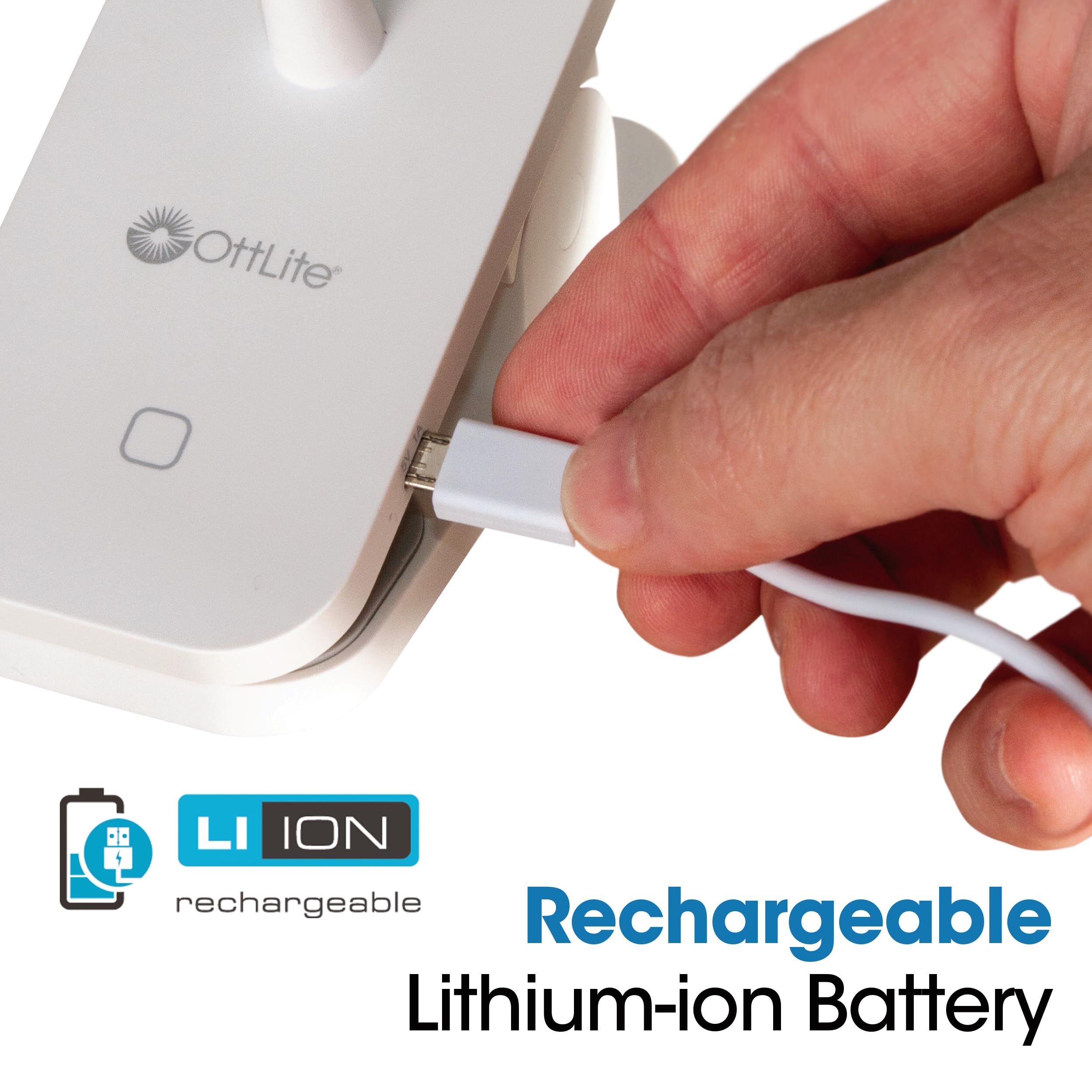 Wiederaufladbare LED-Clip-Lampe – ClearSun LED-Technologie mit Touch-aktivierter Steuerung, dimmbaren LEDs & flexiblem Arm – Reisefreundliches Clip-Licht zum Lesen, Bettkopfteil & Computer