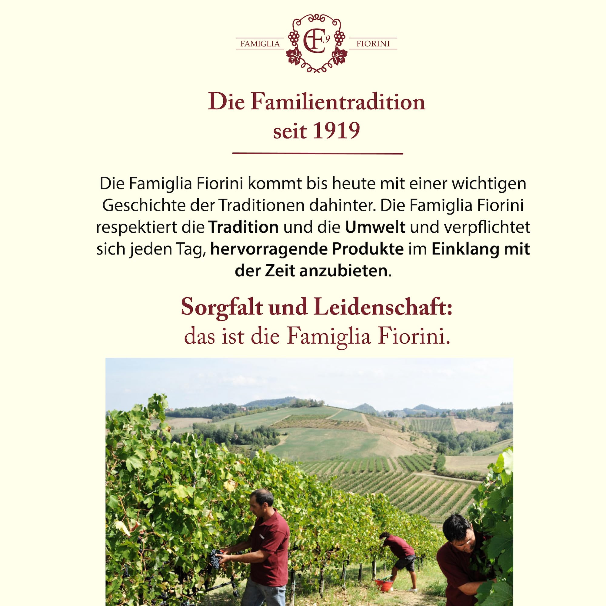 Famiglia Fiorini, In Eichenfässern gereifter Aceto Balsamico di Modena I.G.P., 3 Jahre gereift, Hergestellt aus 100% italienischen Trauben, Ideal zum Würzen von Salaten, Fisch und Fleisch, 250 ml.