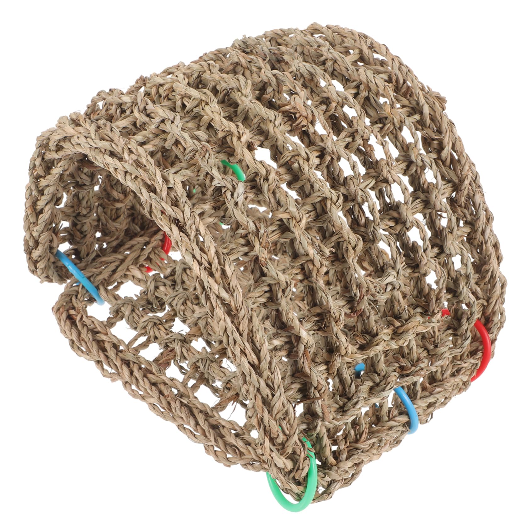 GALPADA Handmade Woven Bird Nest for Parrots and Pigeons Decor Easy to Install Spacious Breeding Shelter for Outdoor Use Bird House Hideaway