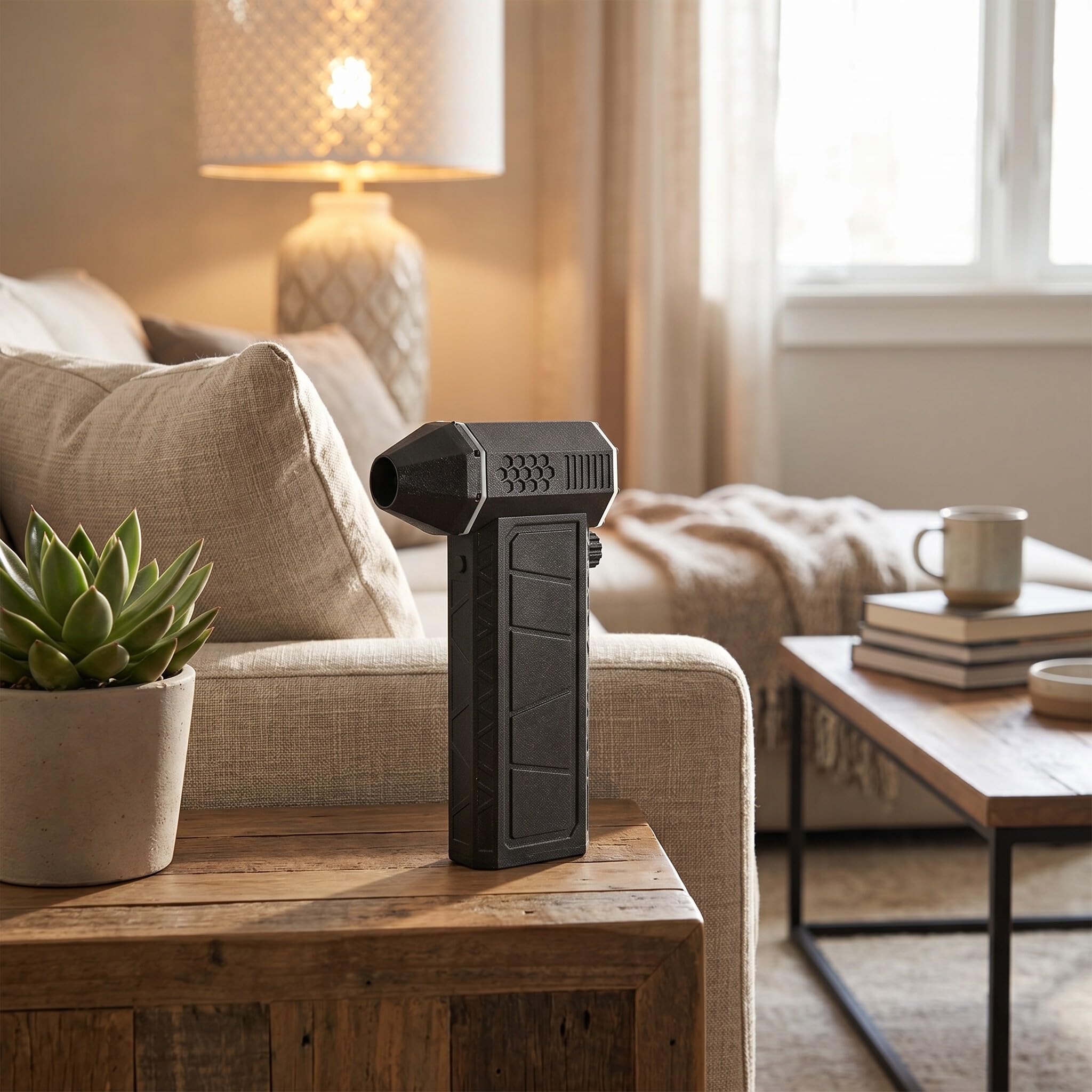 Soffiatore a secco, 200000 giri/min, regolabile, mini spolverino elettrico, ventilatore ricaricabile, detergente portatile per tastiera del computer, auto, campeggio, casa, asciugatura