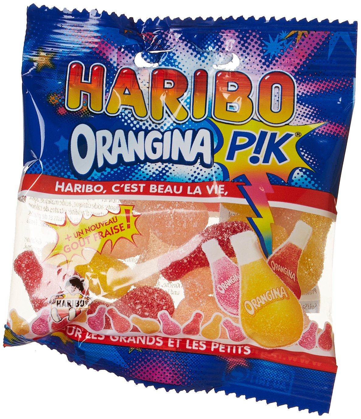 Haribo Bonbon Gélifié Orangina Pik 40 g x 30 Sachets