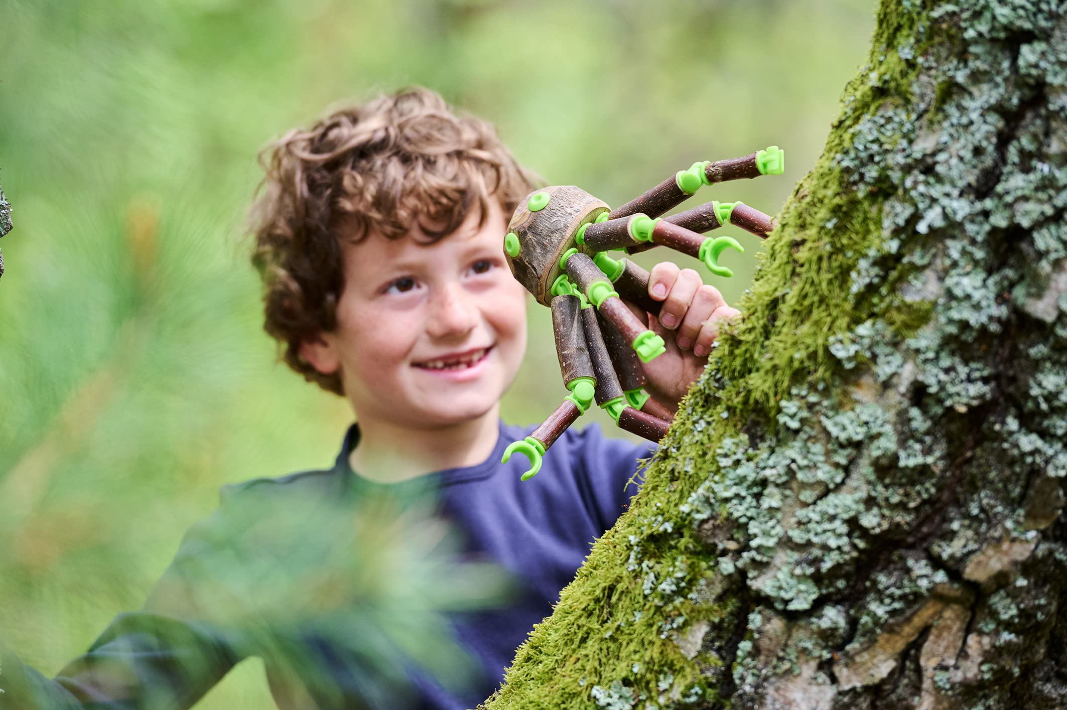 HABA - Terra Kids Connectors - Zestaw podstawowy II - Gra outdoorowa - 8 lat i więcej - 306307, kremowy/jasnobrązowy