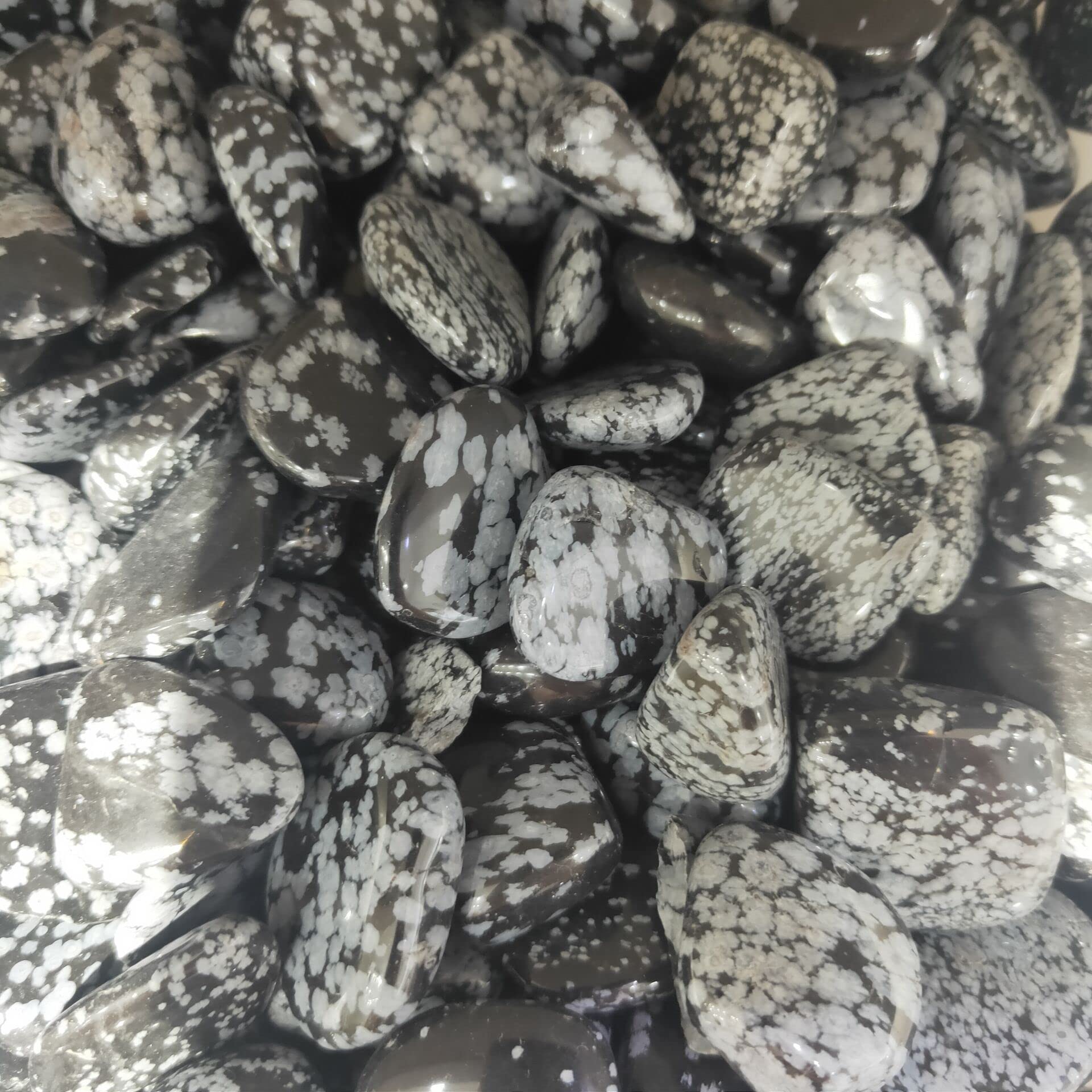 100g-1kg Grava de obsidiana Piedras Naturales y de Cristales Decoración de paisajismo de jardín for peceras, 800g (Size : 500g)