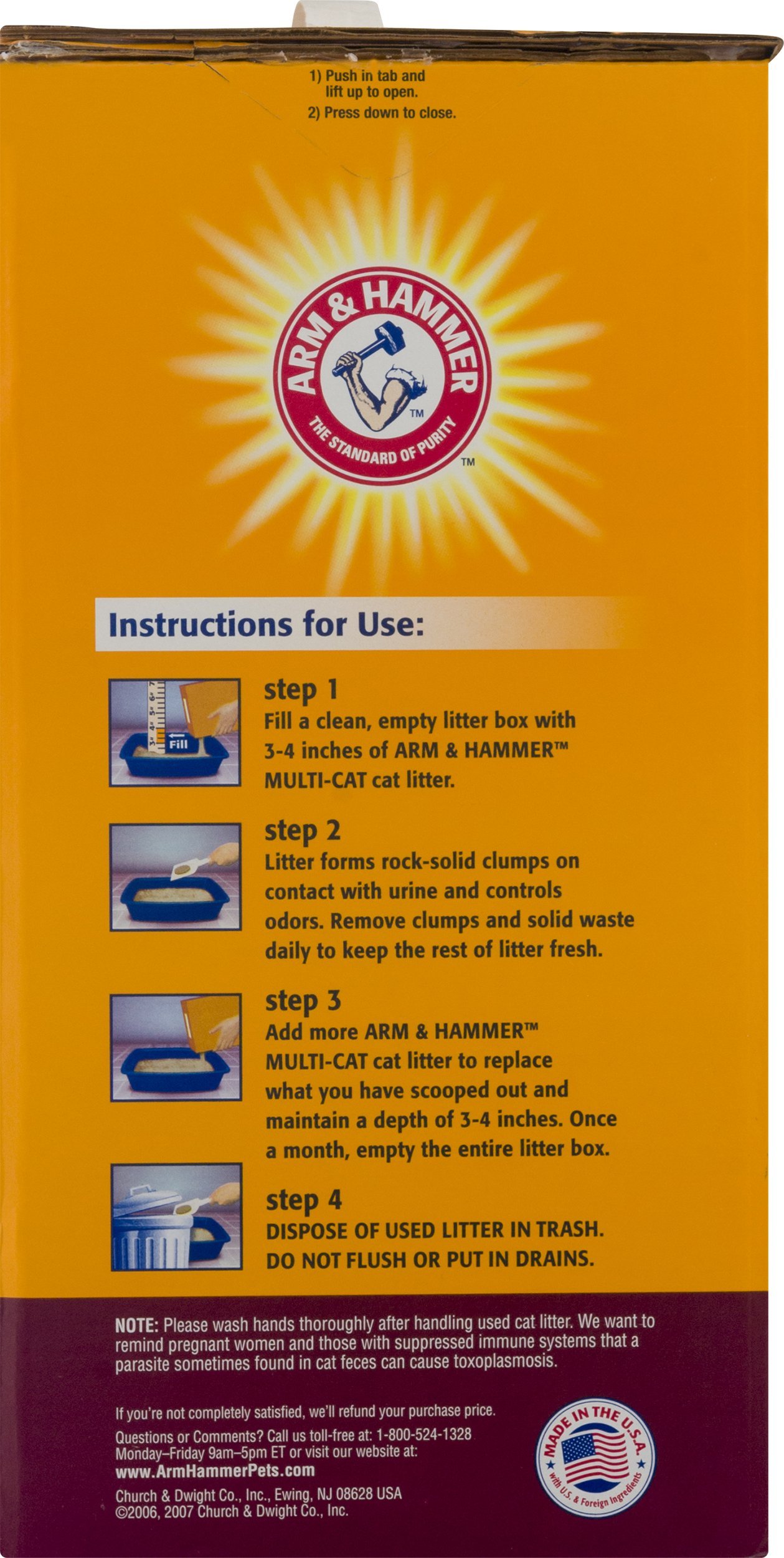 ARM & HAMMERu2122 Multi-Cat Strength Clumping Litter (scent