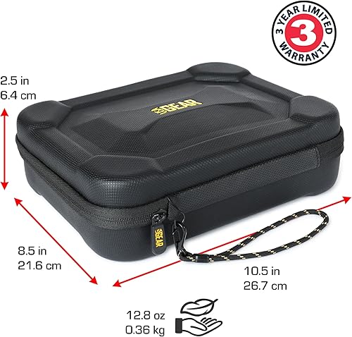 Miniatura 7 de USA GEAR Funda rígida para estabilizador de cámara de teléfono con espuma compatible con DJI Osmo Mobile 6, DJI OM 4 SE, iPhone Gimbal y más