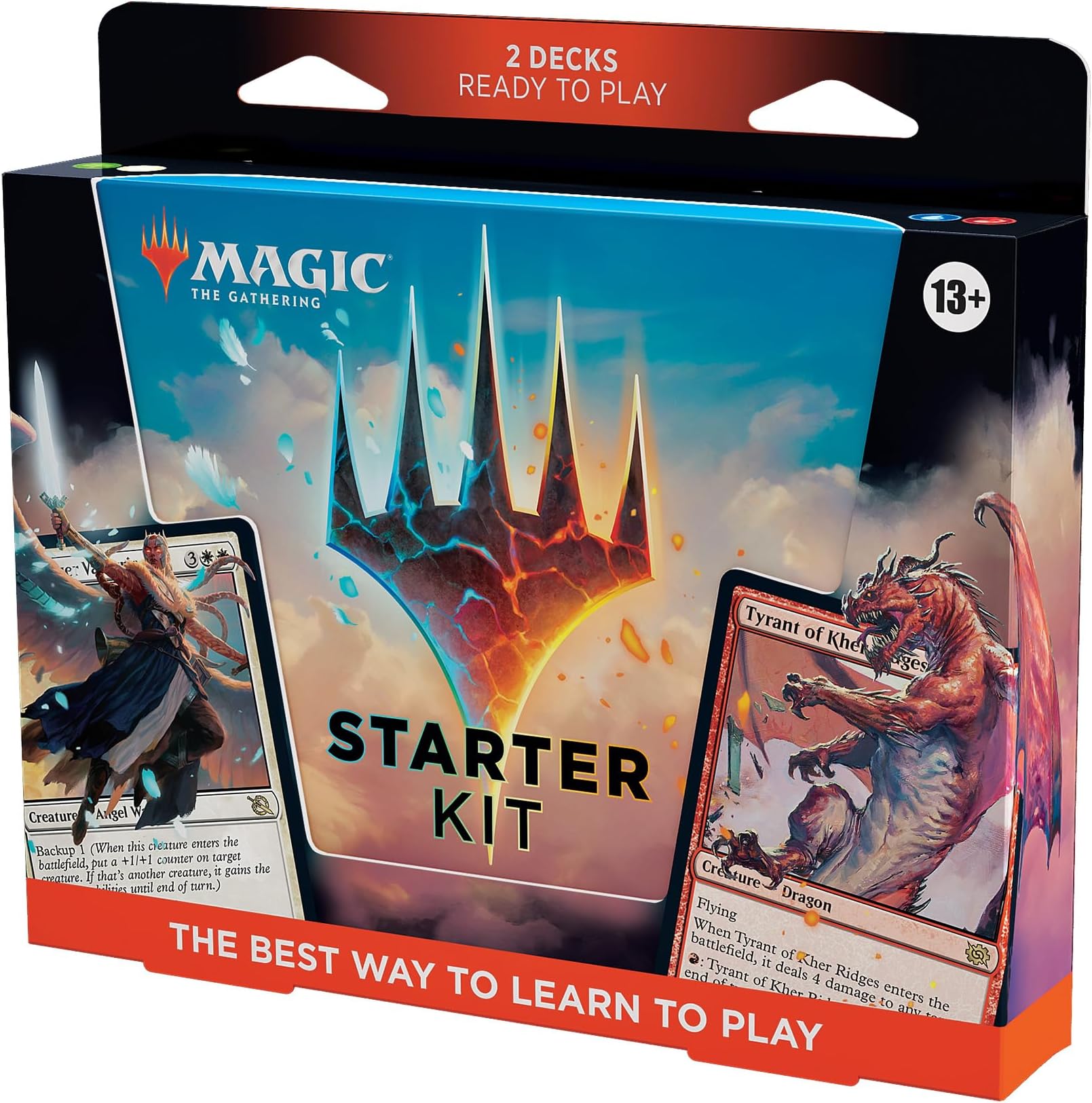 Magic: The Gathering 2023 Starter Kit - Learn to Play with 2 Ready-to-Play Decks + 2 Codes to Play Online (2-Player Fantasy Card Game)