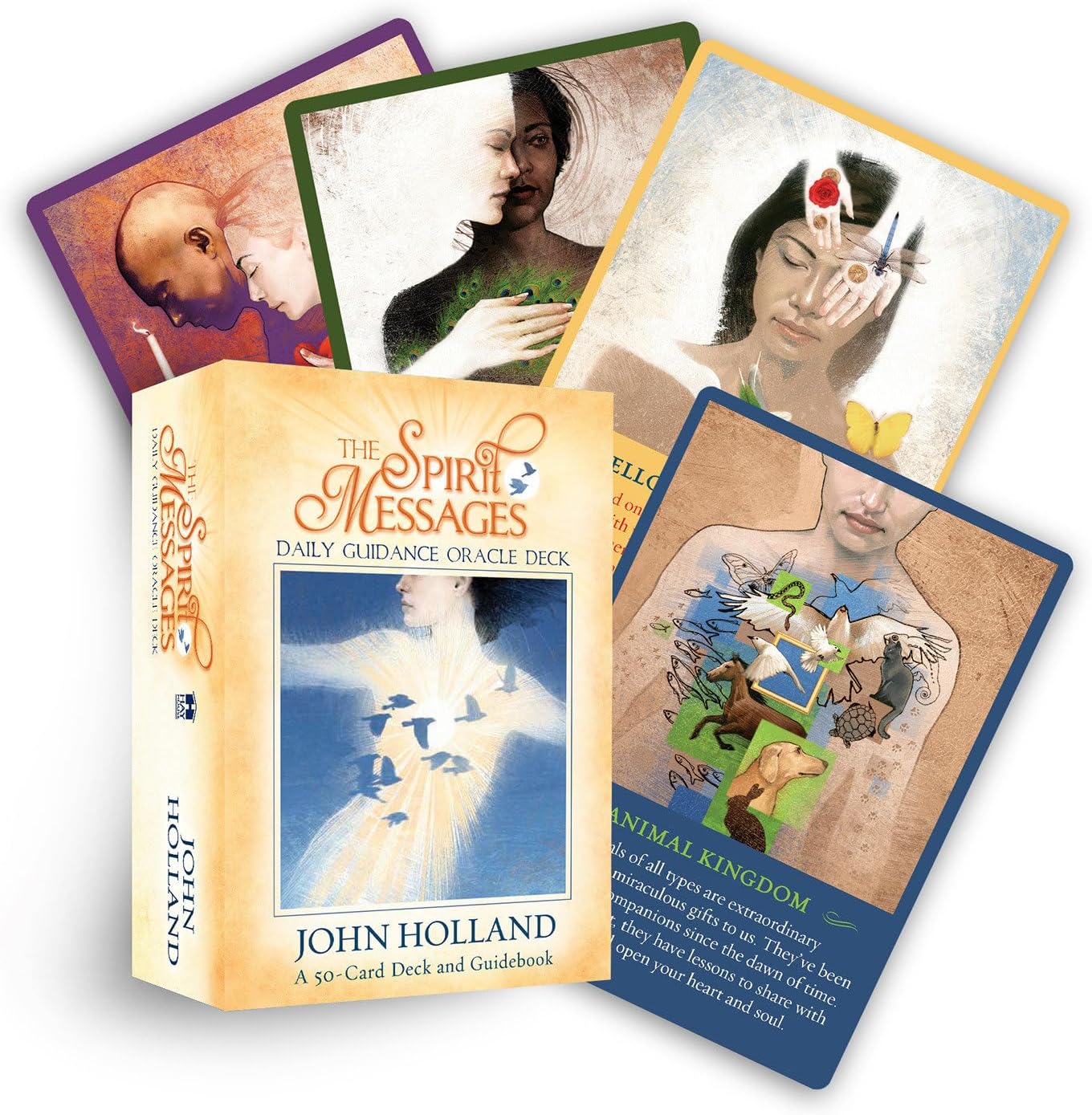 The Spirit Messages Daily Guidance Oracle Deck: A 50-Card Deck and Guidebook