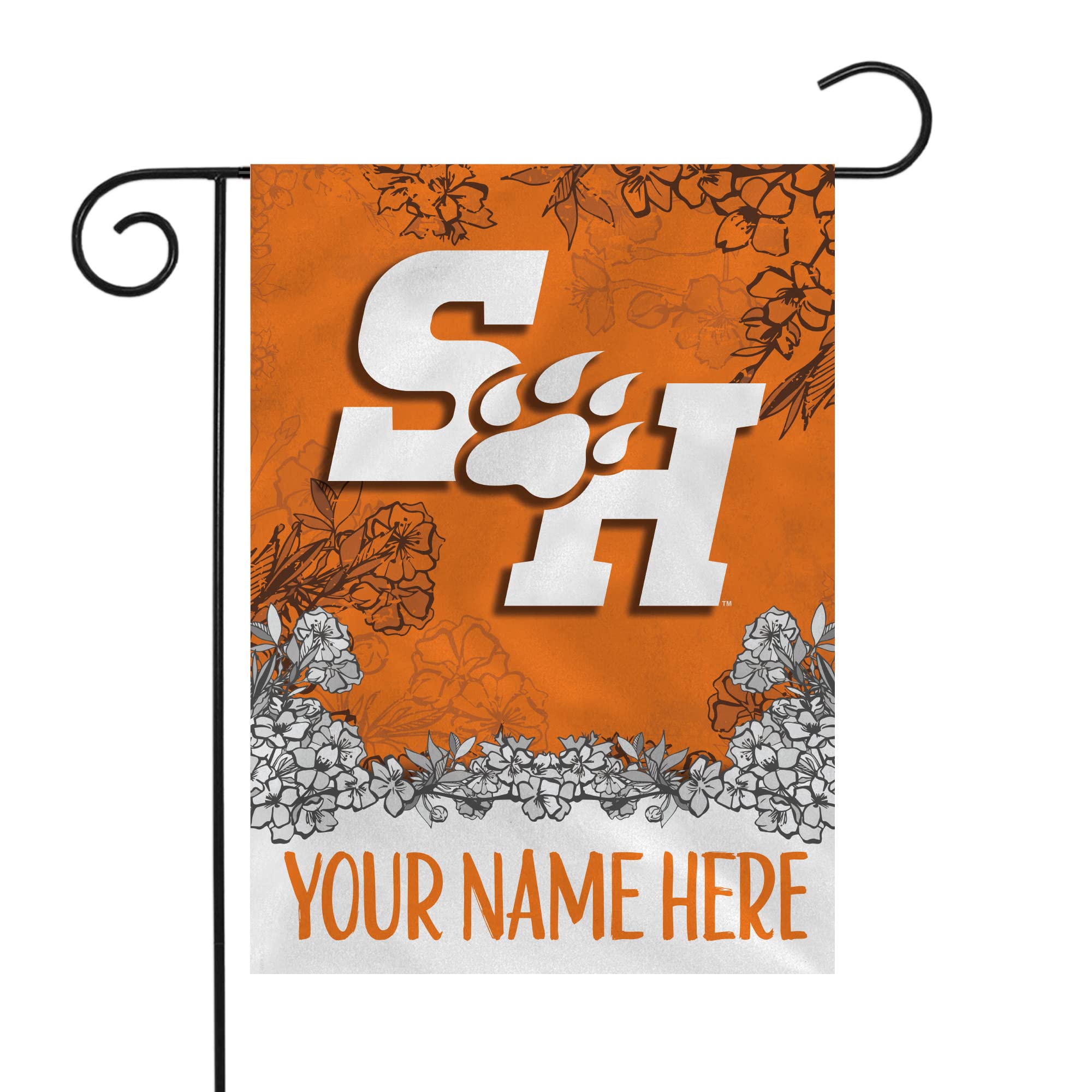 Rico Industries NCAA Standard/Primary Personalized Garden Flag
