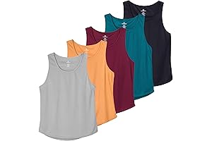 Premium 5-Pack Mesh Y-Back Muscle Tank Tops for the Ultimate in Fitness and Style