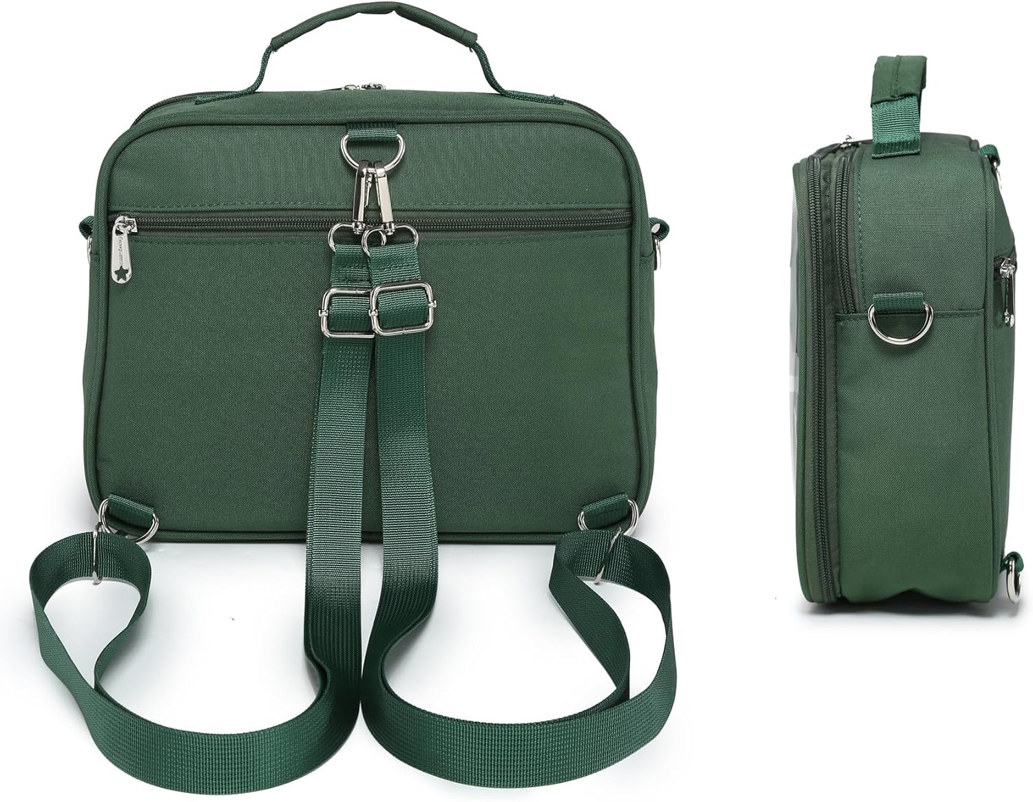 CHERRY SAUCE Dopamine Color Ita Bag Backpack Satchel Oxford Crossbody Messenger Shoulder Bag - Image 5