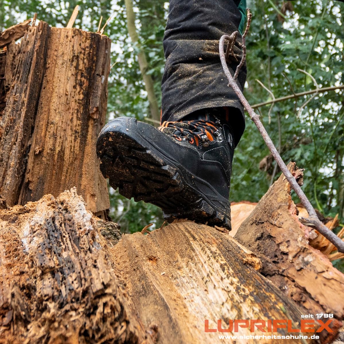 Lupriflex Schnittschutzstiefel Sportive Hunter Forststiefel Waldschuh