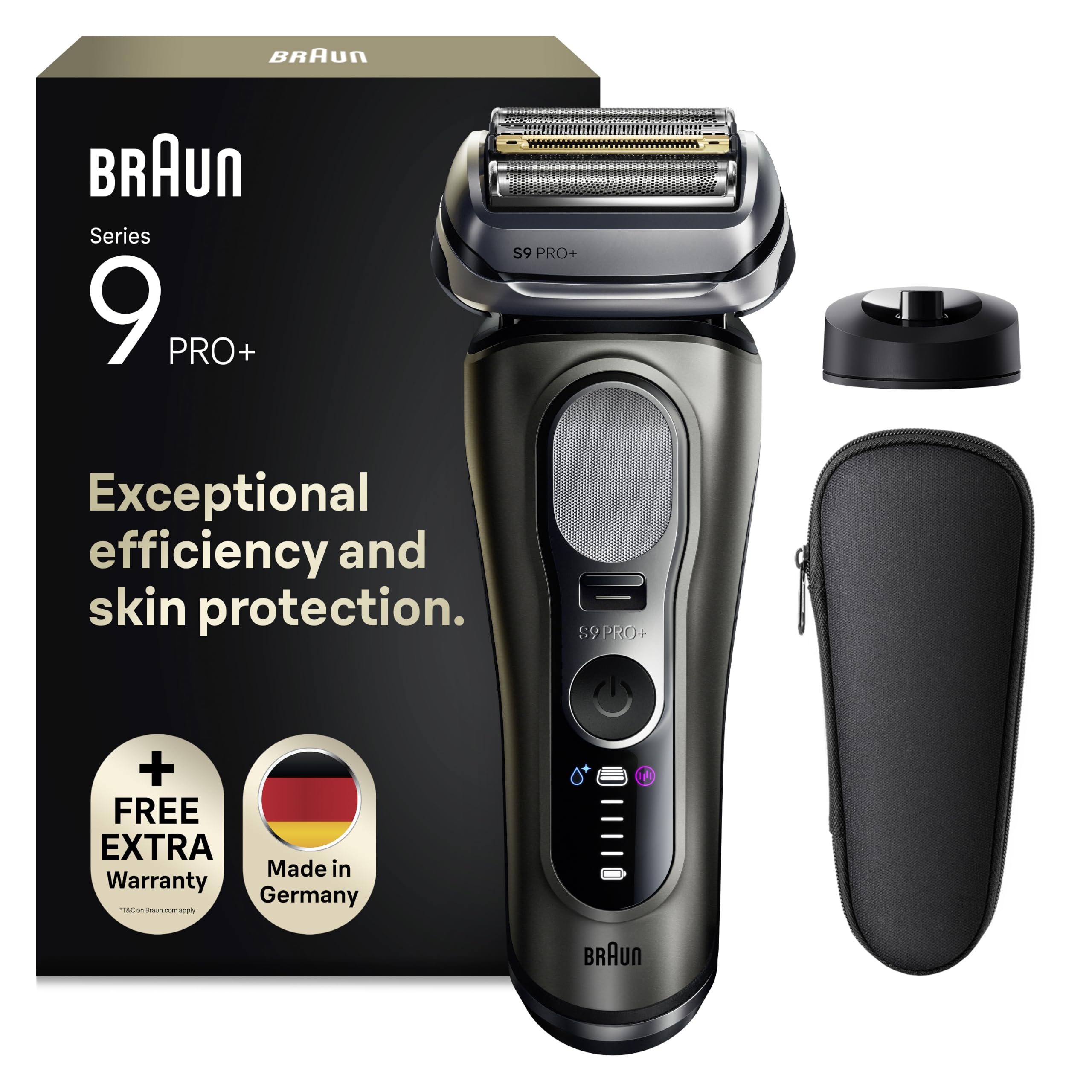 Braun Rasoir Electrique Homme Series 9+ Pro 9615S Graphite