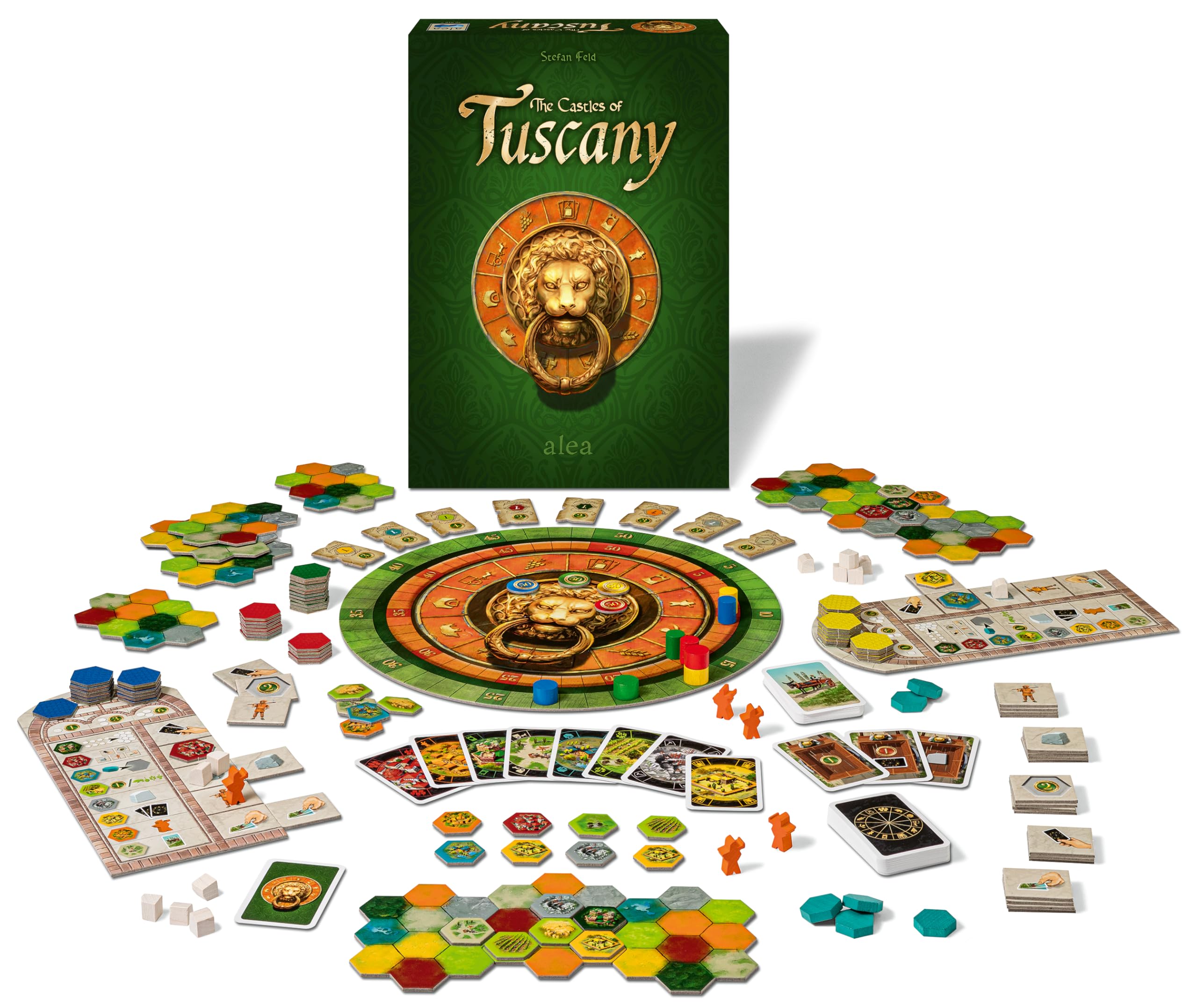 Ravensburger - Alea The Castles Of Tuscany | Giochi Da Tavolo Bambini 10 Anni | 2-4 Giocatori | Gioco Da Tavolo Adulti | Regalo Bambino 10 Anni | 45-60 Minuti