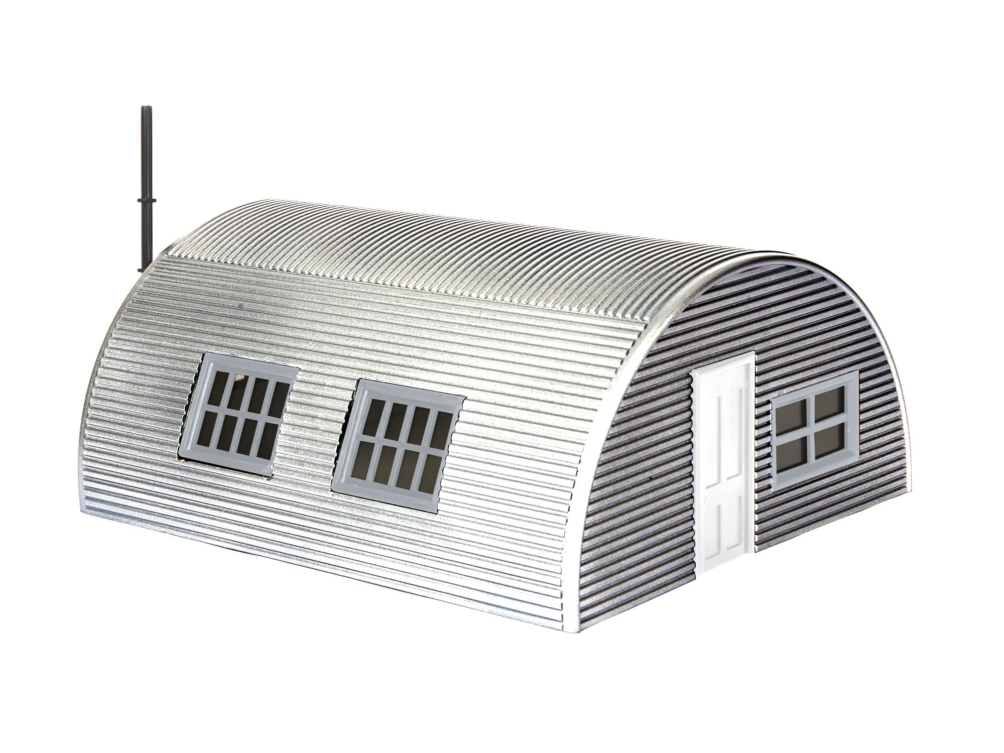 Photo Real BK 4300 Quonset Hut Scale Model Kit 1:43 - Unassembled Building Kit For Ages 17+