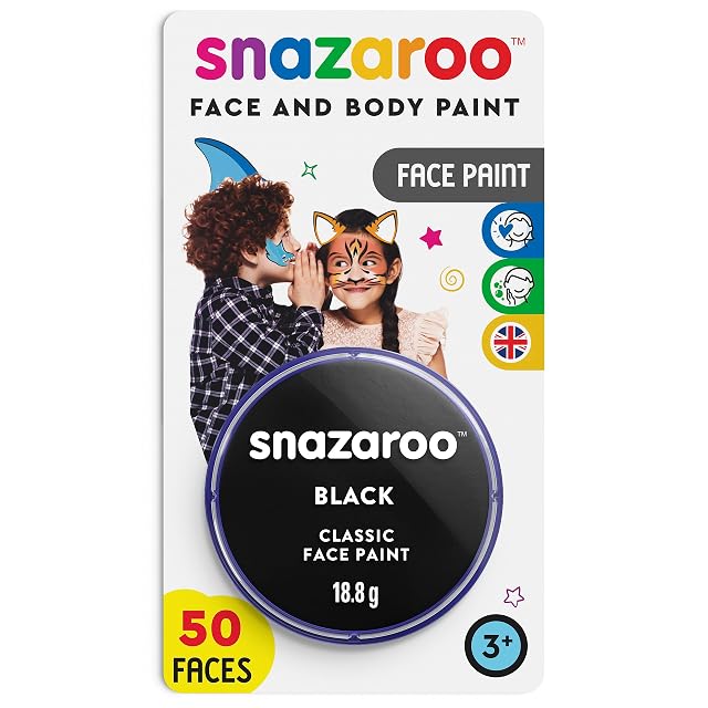 SNAZAROO 18ML BLISTER NEGRO