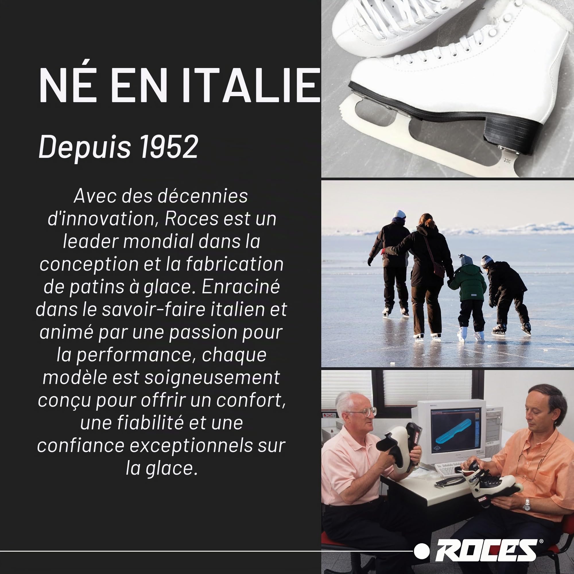 Roces Paradise Eco-Fur Patins à Glace