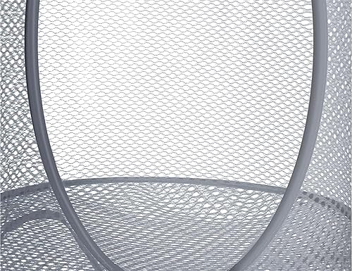 Miniatura 69 de Organizador de bolsas de malla colgante para ahorrar espacio, organizador plegable de almacenamiento de animales de peluche, 5 compartimentos,