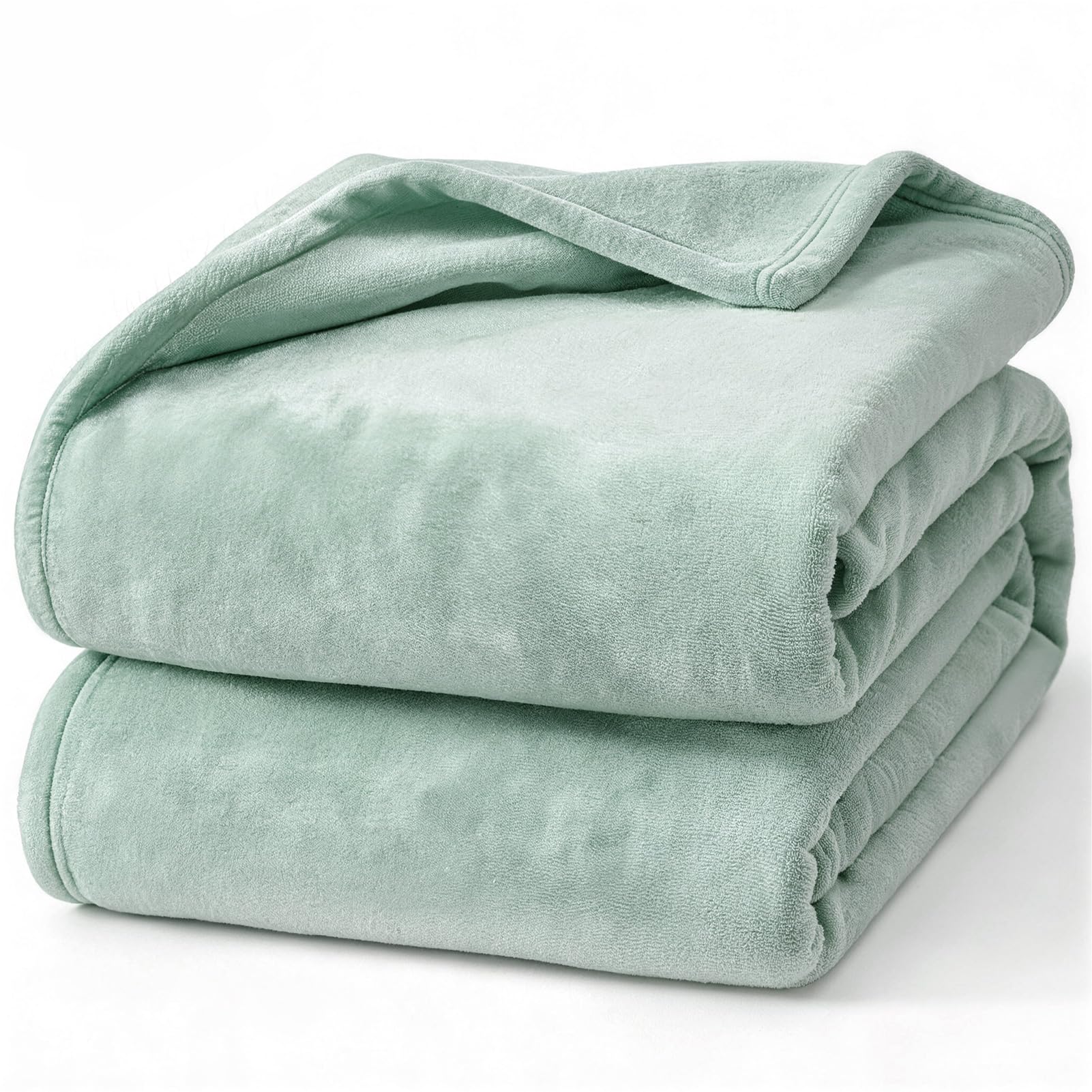 Amazon.com: Hansleep Fleece Celadon Throw XL Blanket, Super Soft