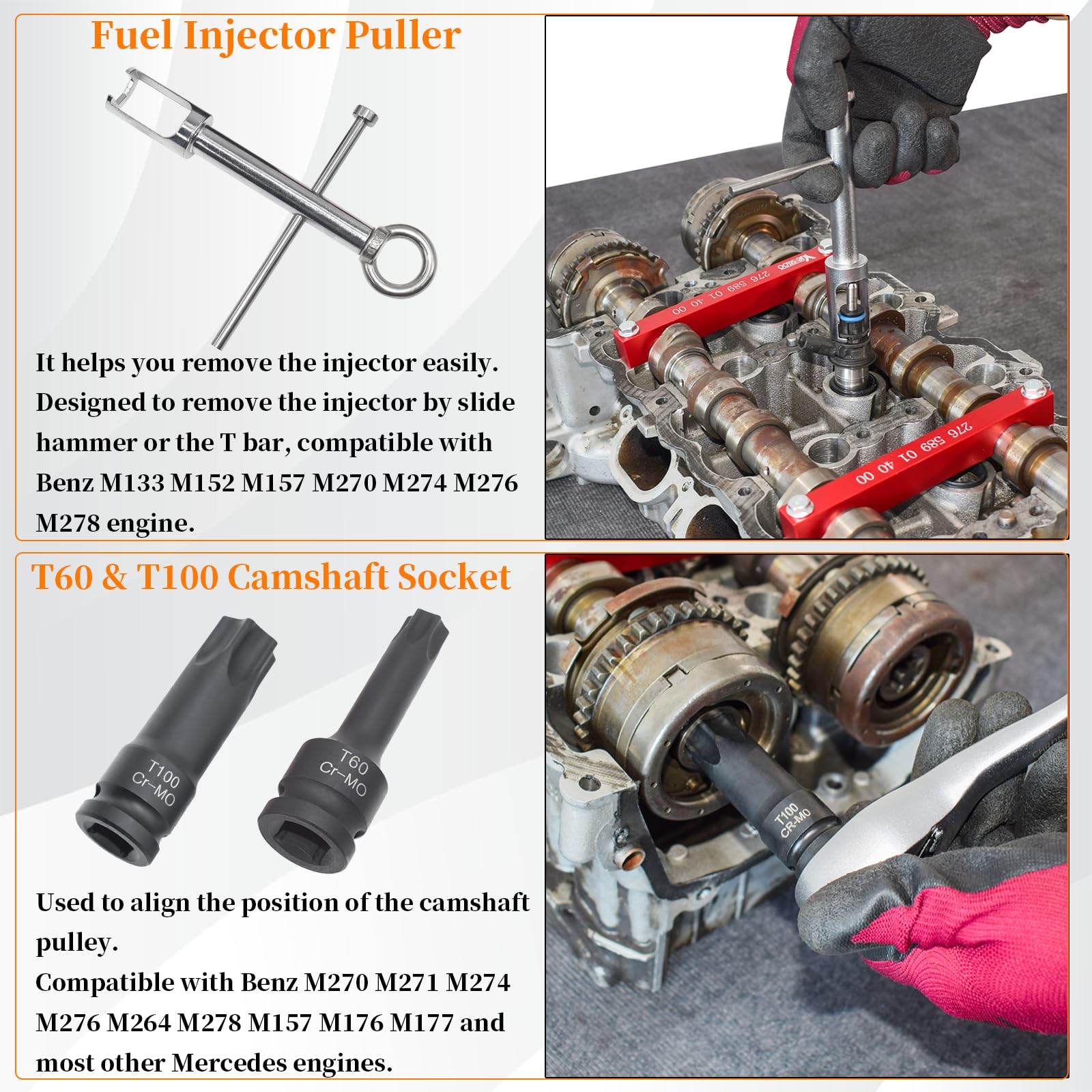 Amazon.com: Yuesstloo Engine Alignment Locking Timing Tool Kit