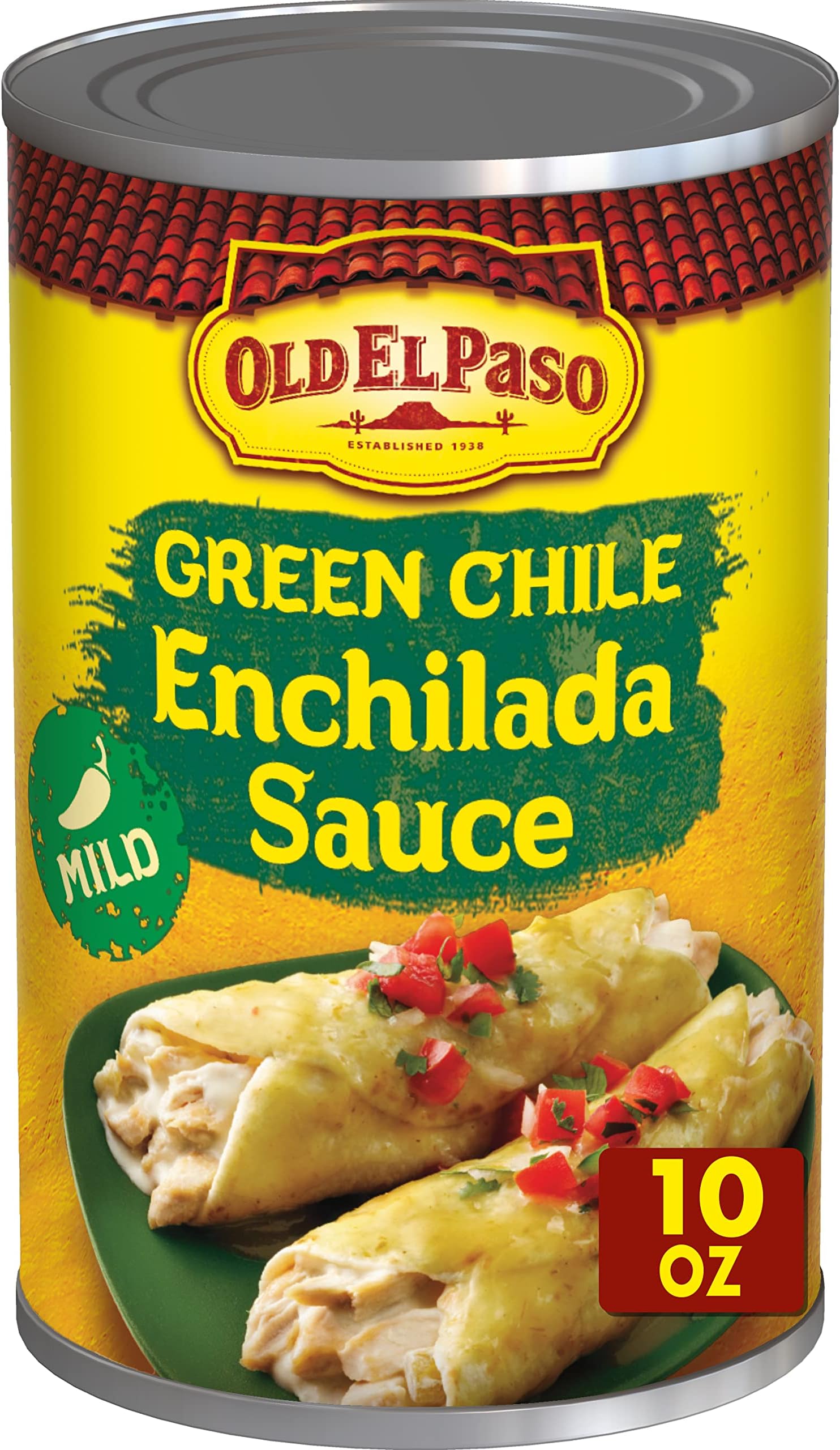 Mild Green Chile Enchilada Sauce, Meal Prep, 10 oz