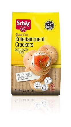 Schar Gluten Free Entertainment Crackers, 6.2 oz.