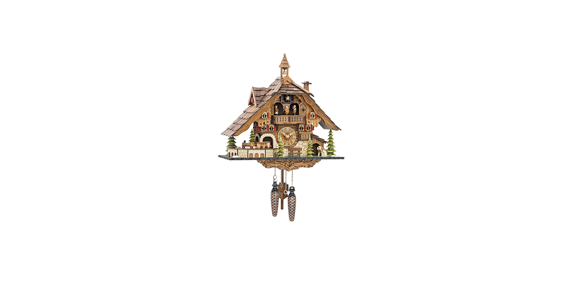 Amazon.com: Quartz Cuckoo Clock Black Forest House with
