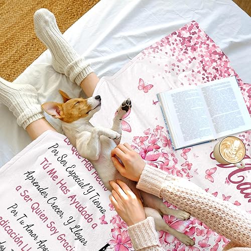 Miniatura 4 de ACBEAT Regalos para Mi Mamá, Regalos para Mamá Día De La Madre, Manta de Regalo en Español para Mamá de 152cm x 127cm, Regalos del Día de la Madre