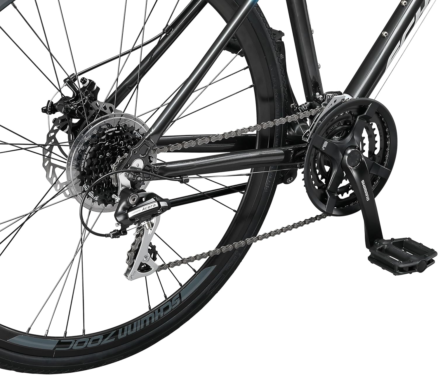 Schwinn Volare 1300 Road Bike, 700c Mens and Womens Bike, 14-Speed Drop Bar Road Bicycle, Aluminum Frame, Sport Tires, Fitness Seat, Alloy Caliper Brakes, Adult Bicycle