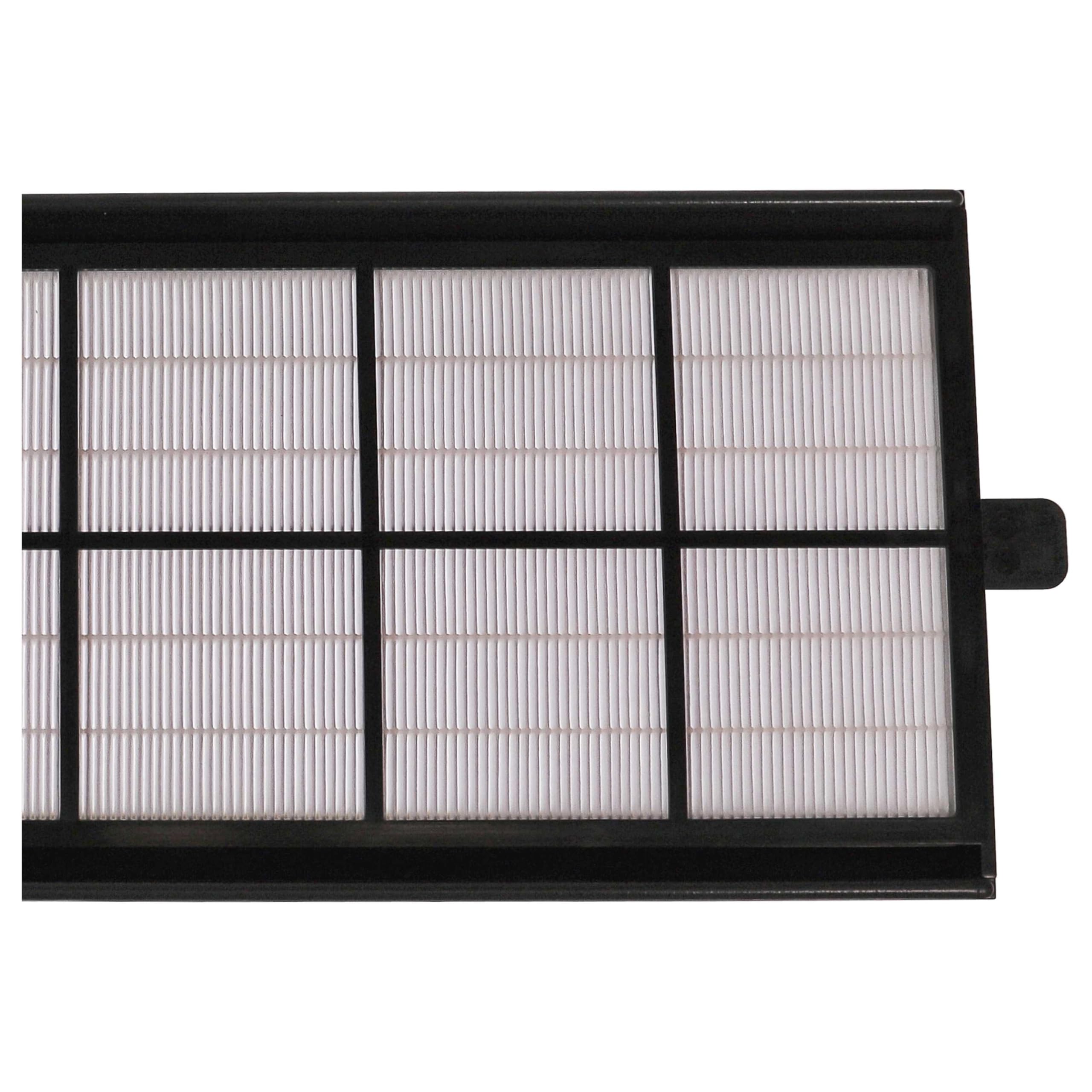 vhbw Set filtros compatible con Wernig ComfoAir 550 | 350 unidad ventilación - G4 / F7 20 uds., 50 x 17 x 1 cm, blanco / rojo / negro