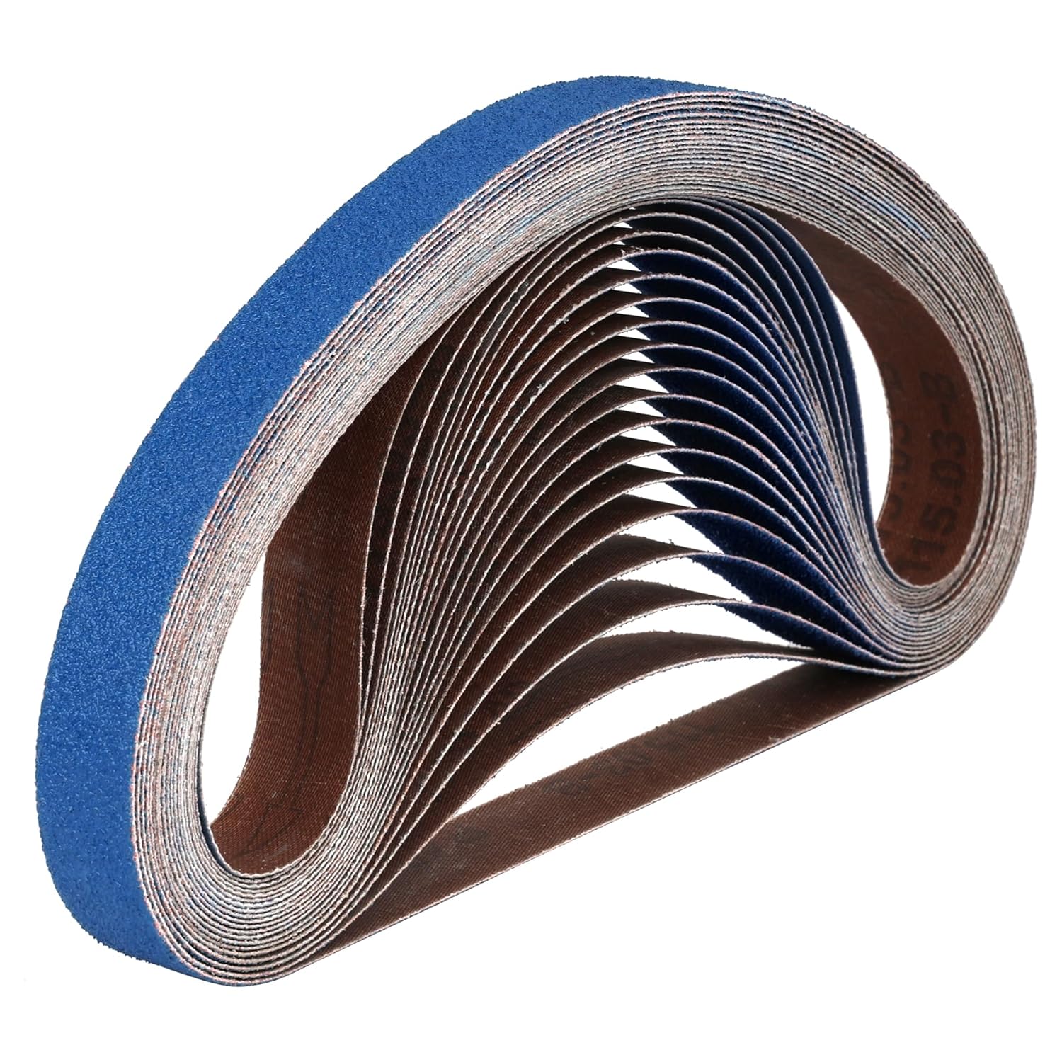 6 x 48 Inch Zirconia Sanding Belts, 8Pcs 2 Each of 40/60/80/120 Assorted Grits, Belt Sander Sanding Belt for Knife Blade Sharpening, Metal Polishing, Derusting, Woodworking