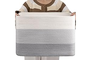 Modern Gray Wicker Baskets for Storage