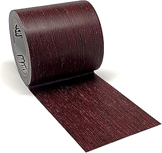 MATCH 'N PATCH Wood Grain Repair Tape - Dark Cherry, 2.25 in x 15 ft (1-Pack) – Wood Grain Colored Duct Tape for Mirror Frame, Trim, Borders, Floor and Other Furniture, Scratch Repair Kit