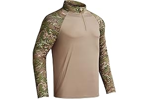 Rodeel Men's UPF 50+ Sun Protection Long Sleeve Shirt: The Ultimate Navy SEAL Shield