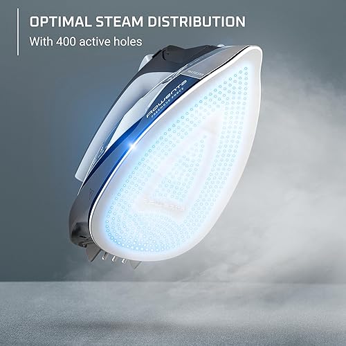 Miniatura 3 de Rowenta Freemove - Plancha inalámbrica con vapor, 1600 vatios, suela de acero inoxidable, calentamiento rápido, vaporizador portátil para ropa,