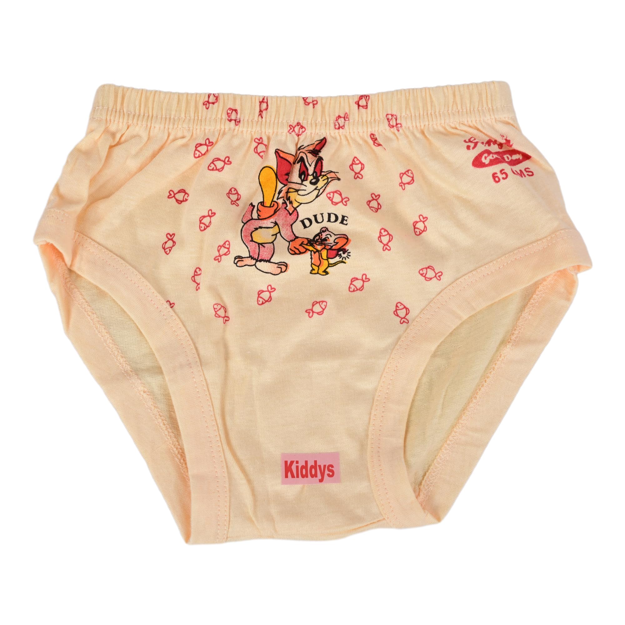 Kiddys 100% Cotton Kids Unisex Underpants Soft Underwear Bloomers Panty for Baby Girls & Boys Pack of 12 (in, Age, 6 Months, 12 Months, Regular, Multicolor) 2