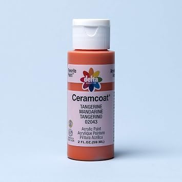 Delta Creative PROMOADA3 16 Color Ceramcoat Acrylic Paint Set, Colors may vary, 2 Fl Oz (Pack of 16)
