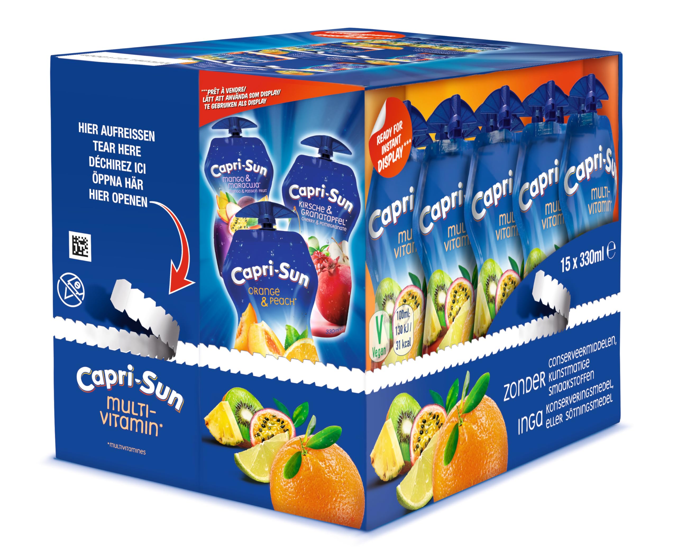 Capri-Sun Multivitamin 330 ml Caja de 15 unidades