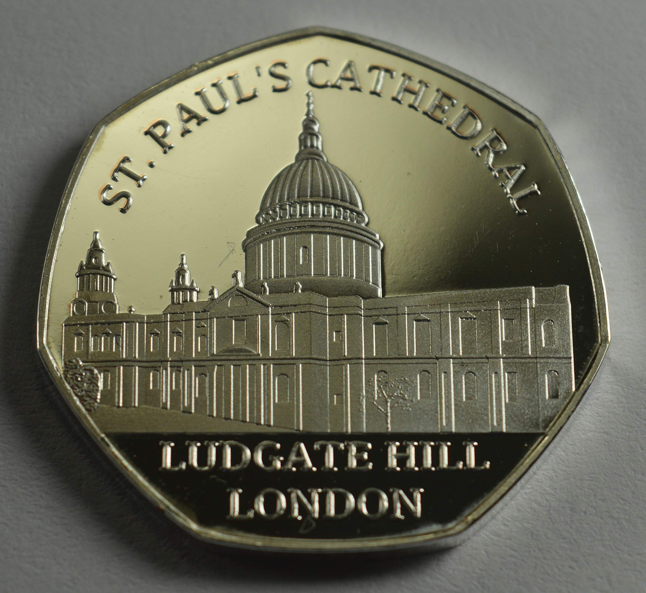 The Commemorative Coin Company SIR CHRISTOPHER WREN & ST PAUL'S CATHEDRAL Silver Commemorative. Albums/Collectors
