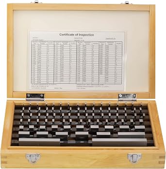 CME 81 pc Steel Gauge Block Set, Grade 3, Rectangular Blocks