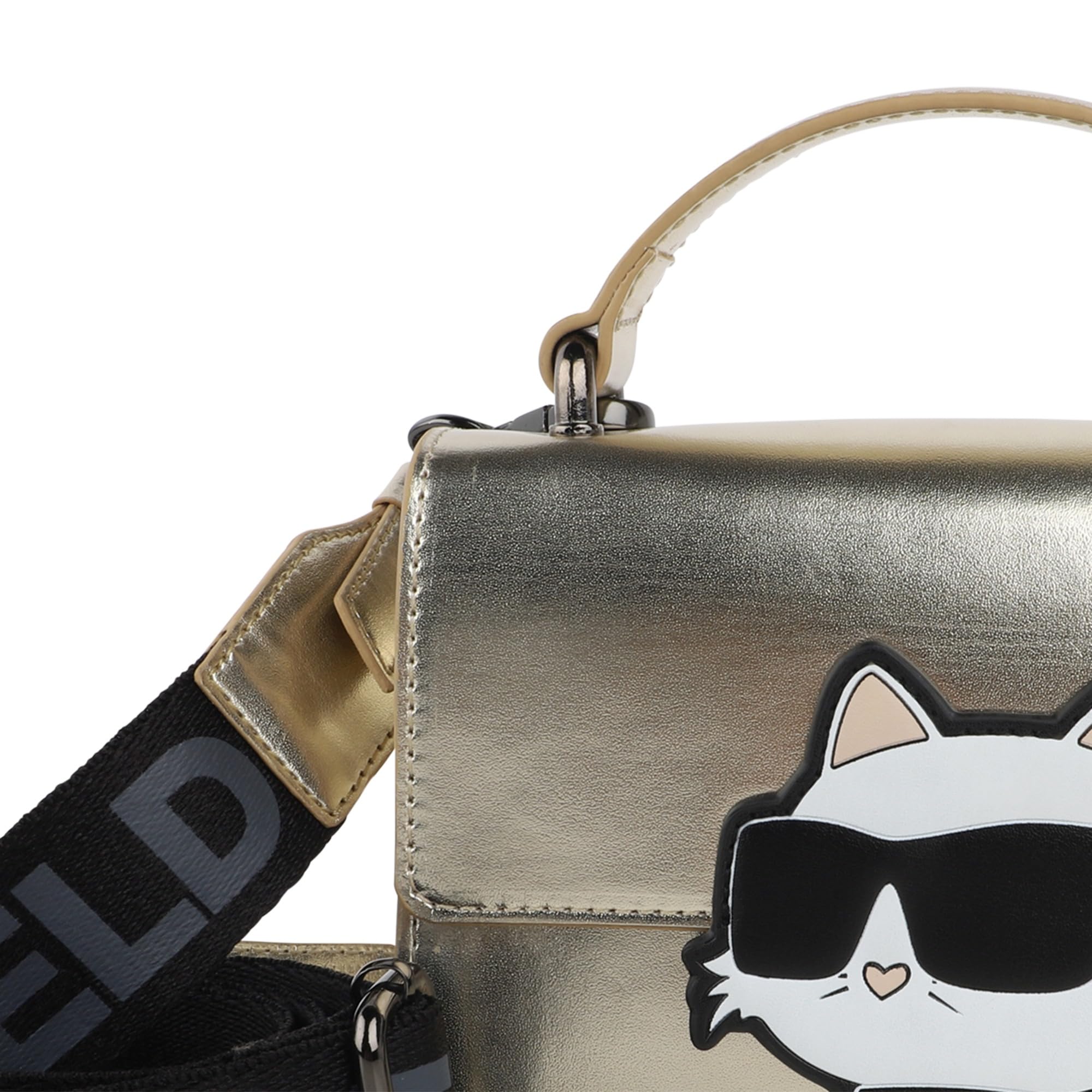 KARL LAGERFELD Torebka dziewczęca, Z31025, Złoty, Normalny rozmiar