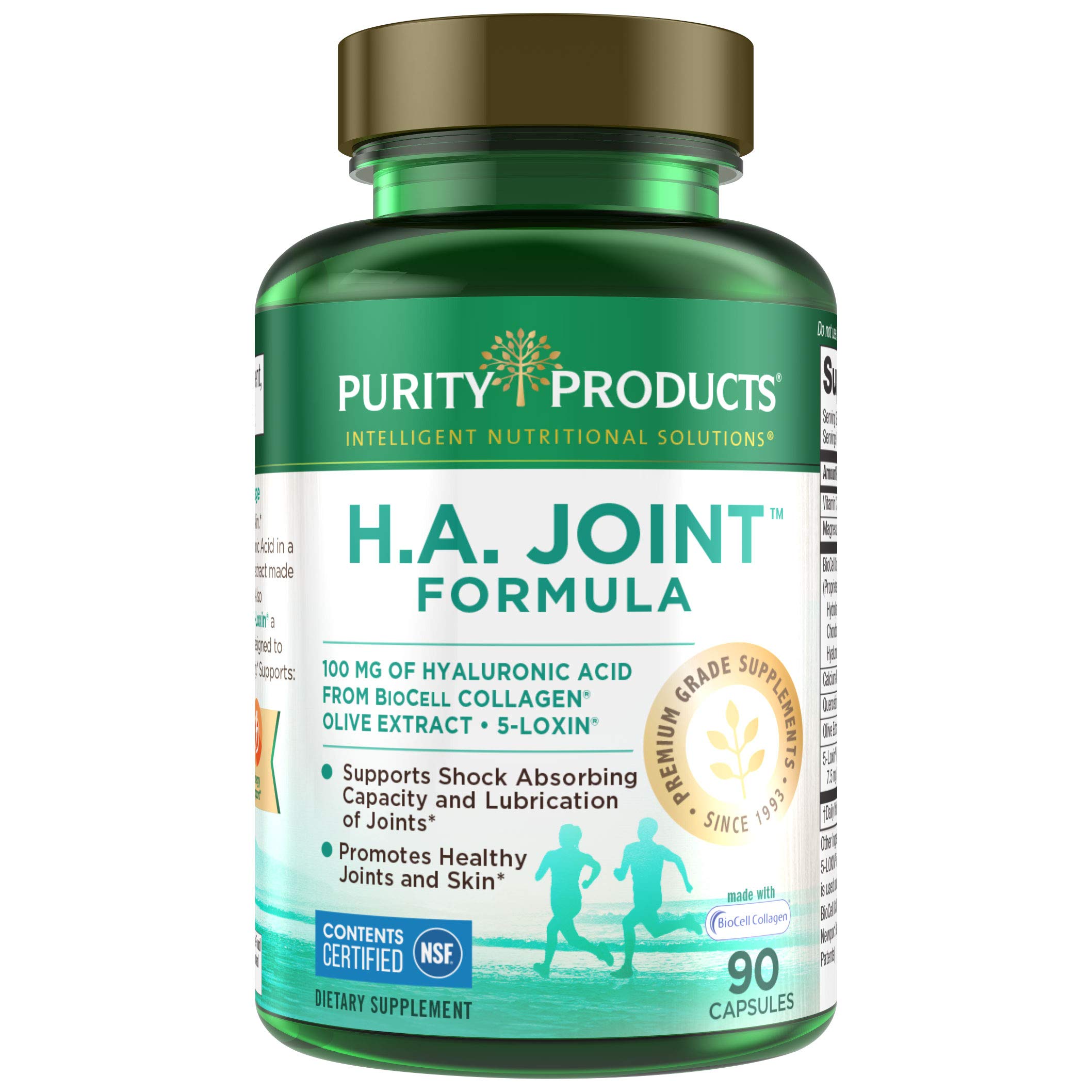 Ultra High Purity Hyaluronic Acid Capsules 95+ Highly Purified and