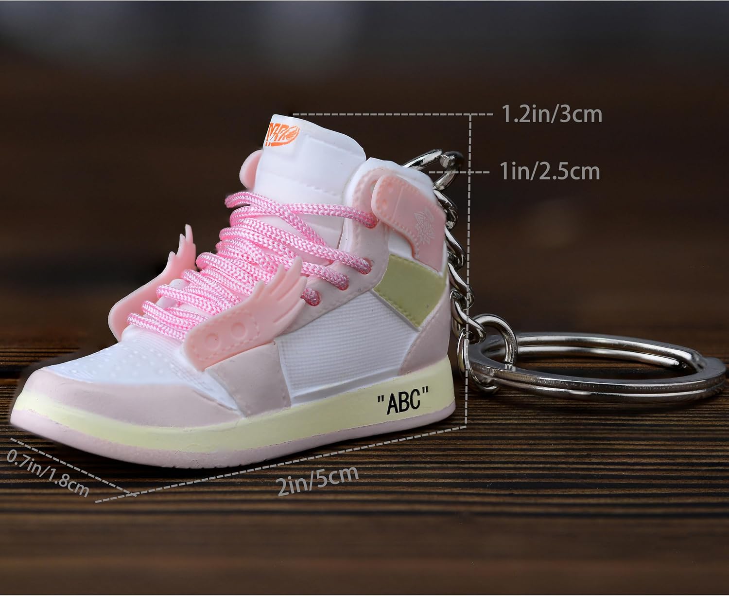 3D Mini shoe keychain Novelty and interesting gadgets decorations Birthday Parties gifts